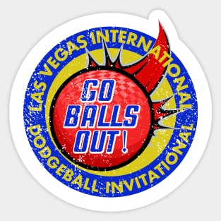 Dodgeball Invitational Sticker